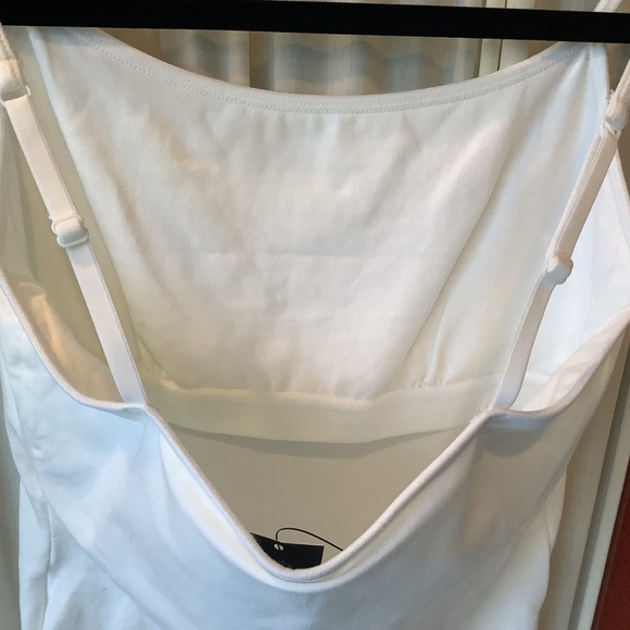 Express NWT White Cami Bodysuit Size Small - Picture 4 of 6